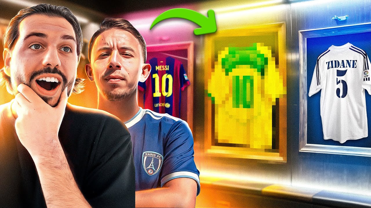 Maxime Lopez me montre sa collection de maillots portés 👕🔥