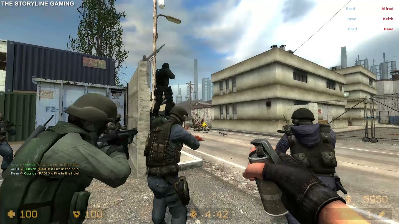 Counter Strike : Source - Hangar - Gameplay 