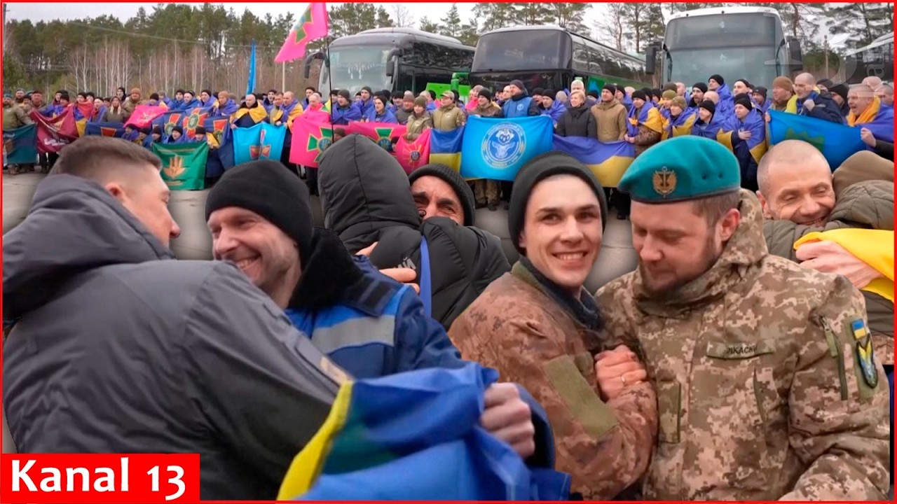 200 Ukrainian servicemen return home in latest POW exchange with Russia