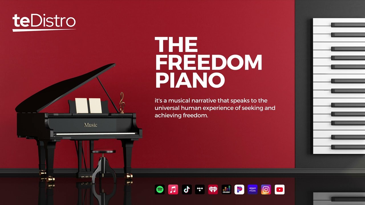 The Freedom Piano (Freedom Edition) TeDistro - Inspiring Piano Melodies