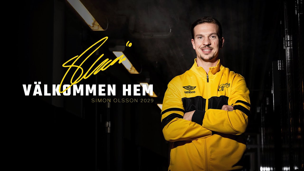 V&auml;lkommen hem Simon Olsson