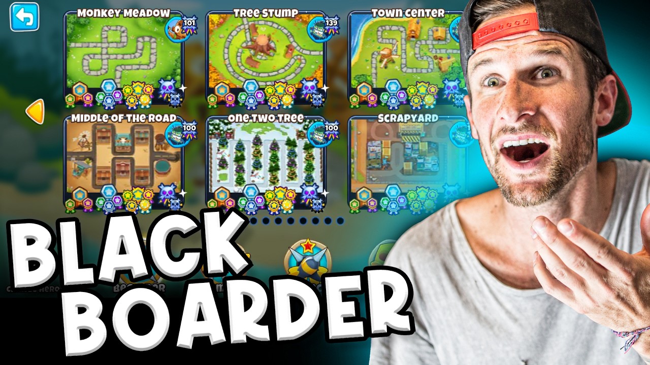 BLACK BOARDER STREAM in BTD6