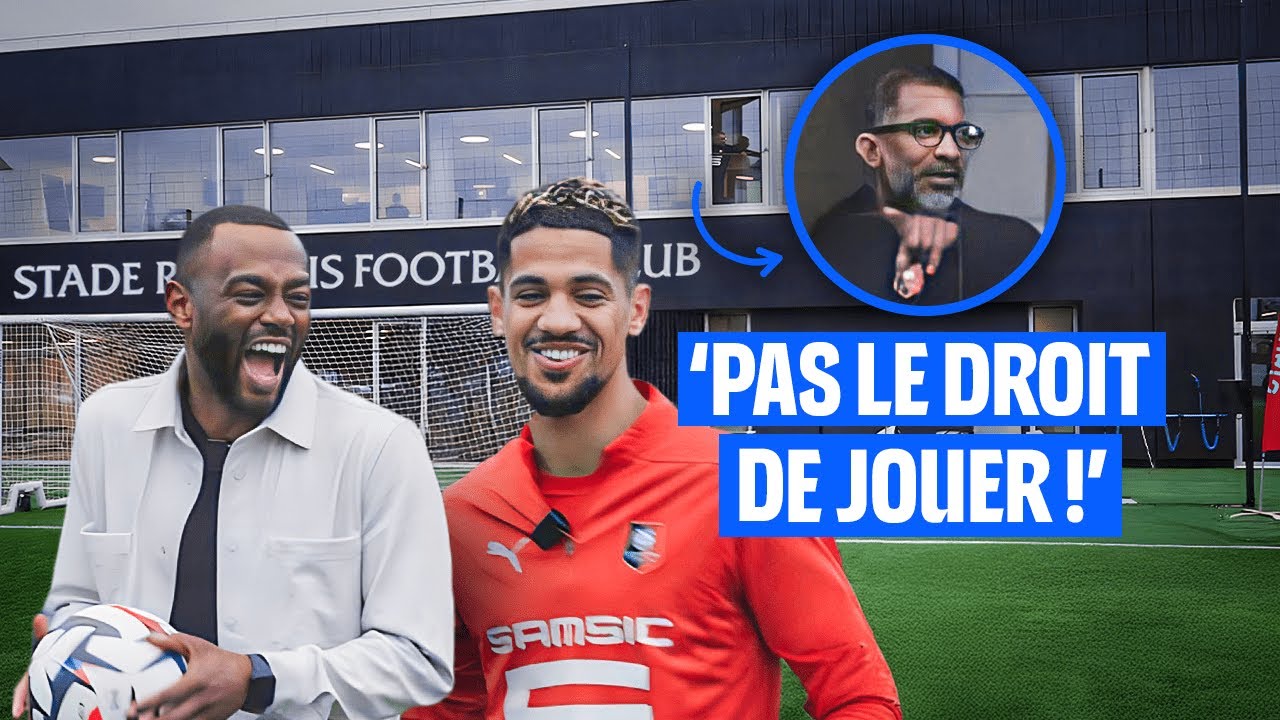 Ludovic Blas présente le centre d'entraînement de CLASSE MONDIALE de Rennes (et Habib Beye RÉGALE)