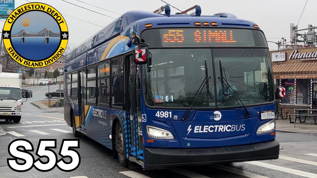 MTA: 2024 New Flyer XE40 "Xcelsior" Electric Low Floor [4981] S55 bus