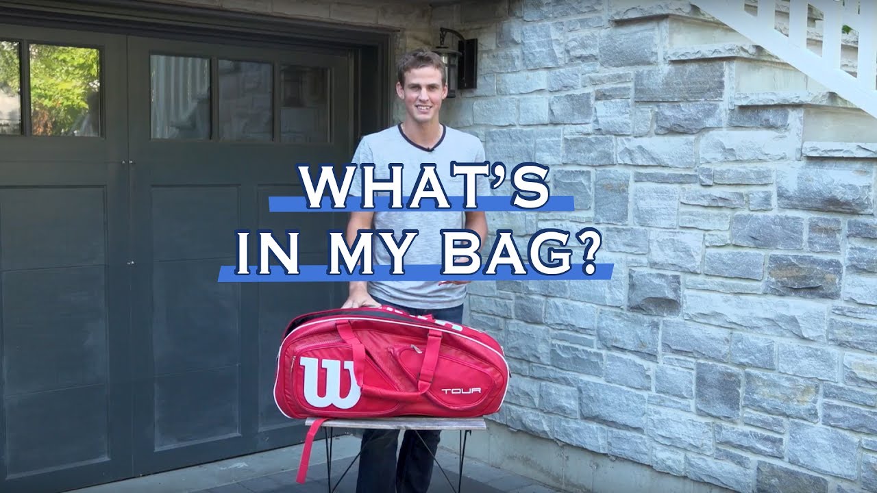 What's in my Tennis Bag? [w/ VASEK POSPISIL]