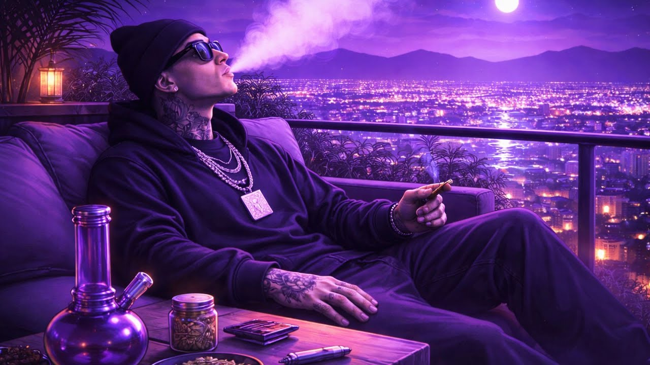 “Purple Horizon” Playlist — 420 Vibe Music | Chill Rap • Bluesy Hip-Hop • Stoner Mood