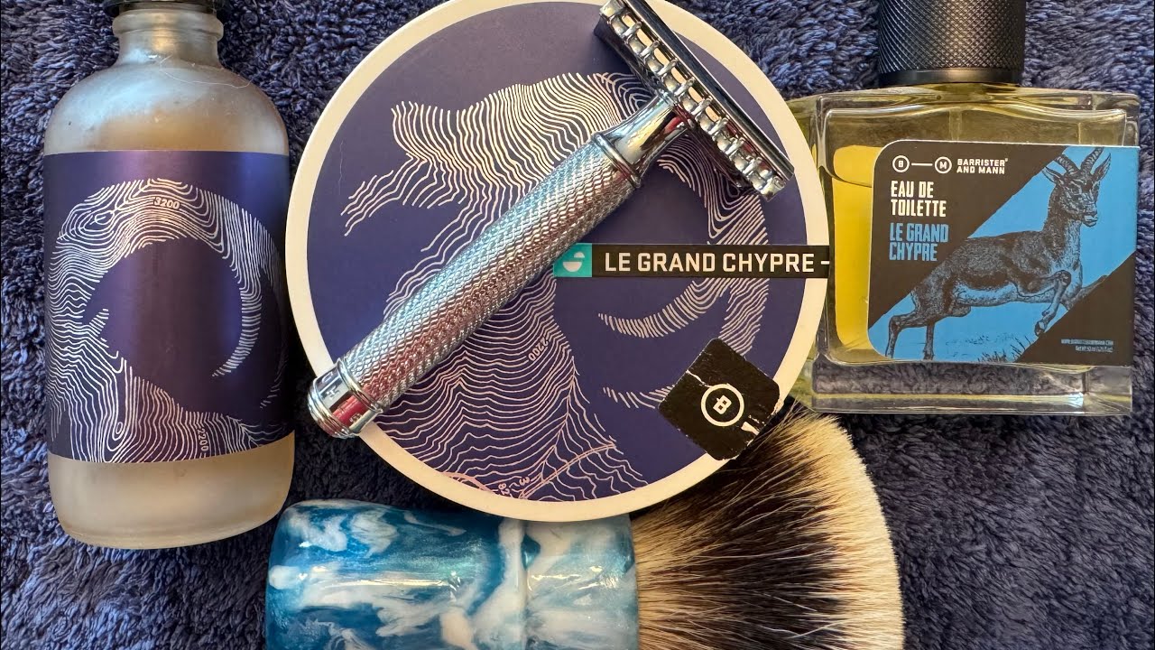 Wet Shaving: bbs.live #milliondollarweek with Barrister and Mann Le Grand Chypre and the Muhle R41
