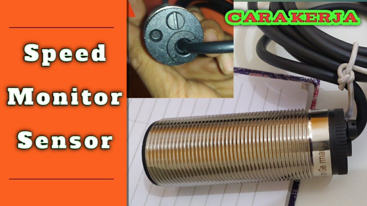 Sensor Kecepatan Atau sensor Gerak // Speed Monitor Compact // IFM efector