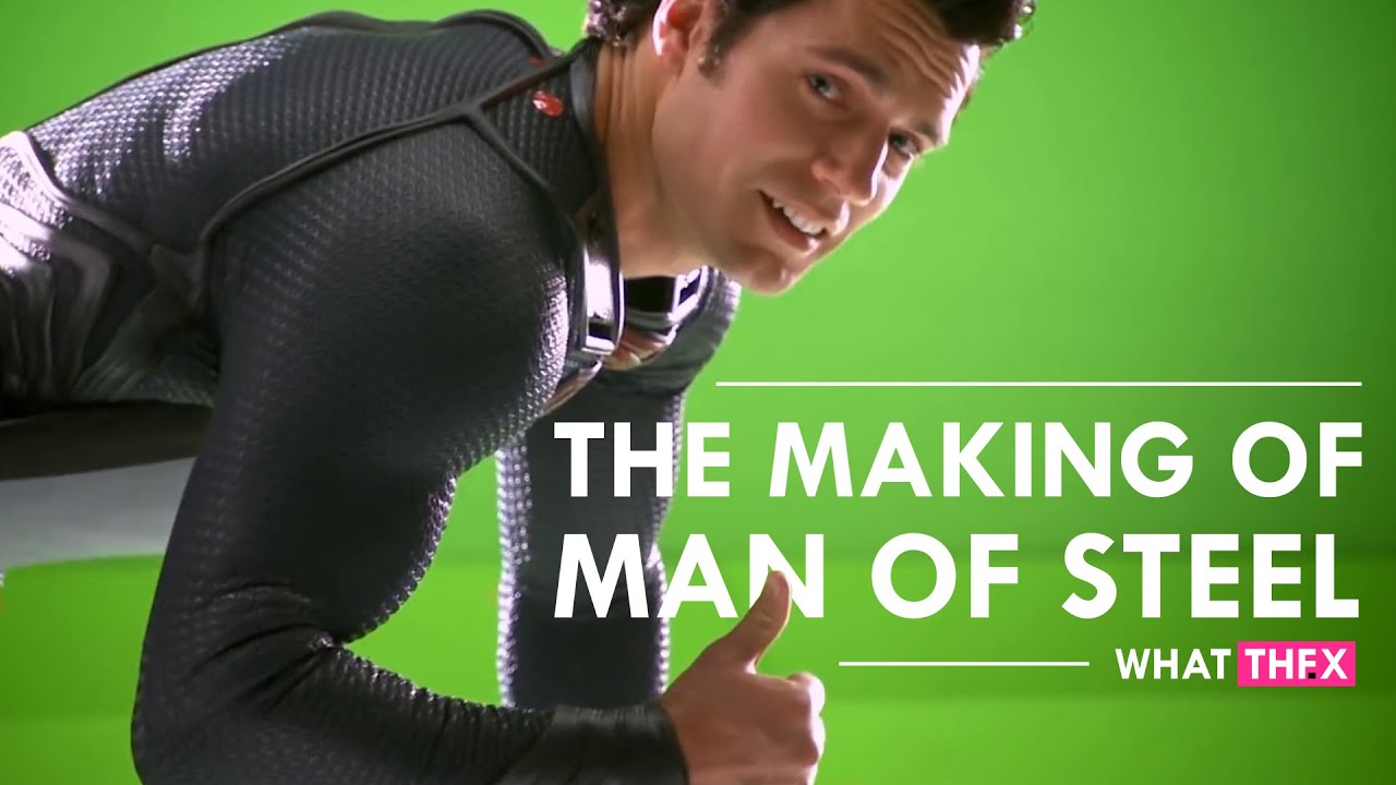 the making of 'Man of steel' behind the scenes