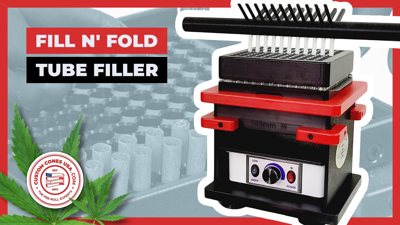 Fill N Fold | How to Fill Pre-Roll Tubes