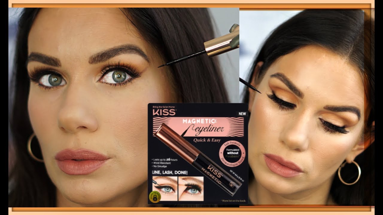 NEW😱 Drogerie Magnetic Lashes + Eyeliner! EASY & SCHNELL #kiss#beginnerfriendly