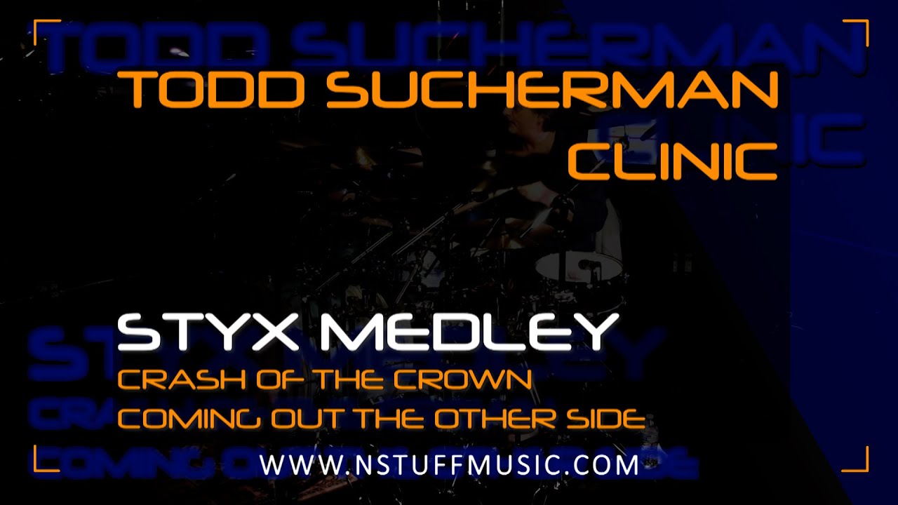Todd Sucherman Drum Clinic 3-28-2022 - STYX Medley