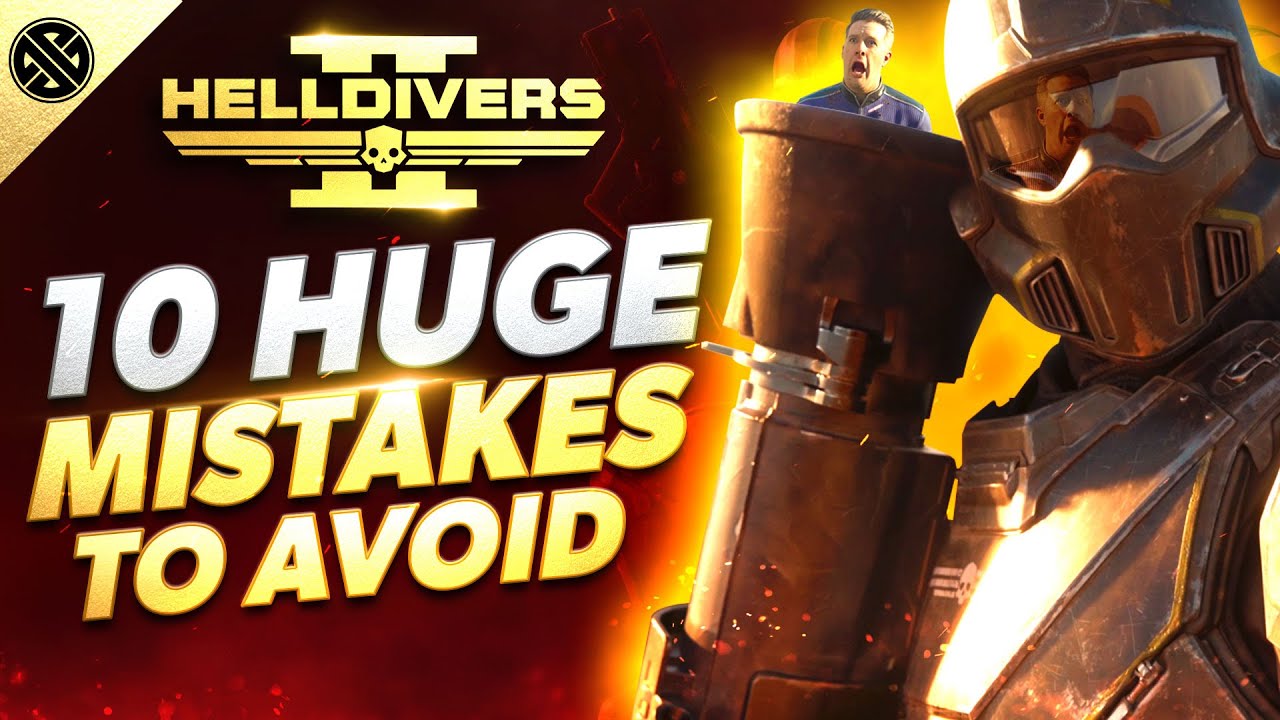 Helldivers 2 — 10 огромных ошибок, которых следует избегать!