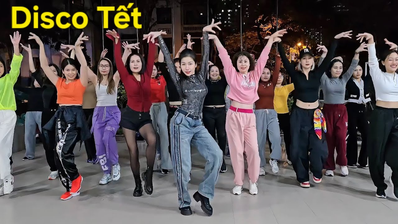 DISCO TẾT | Brother louis lời Việt | Biên đạo : Na nhảy nhót