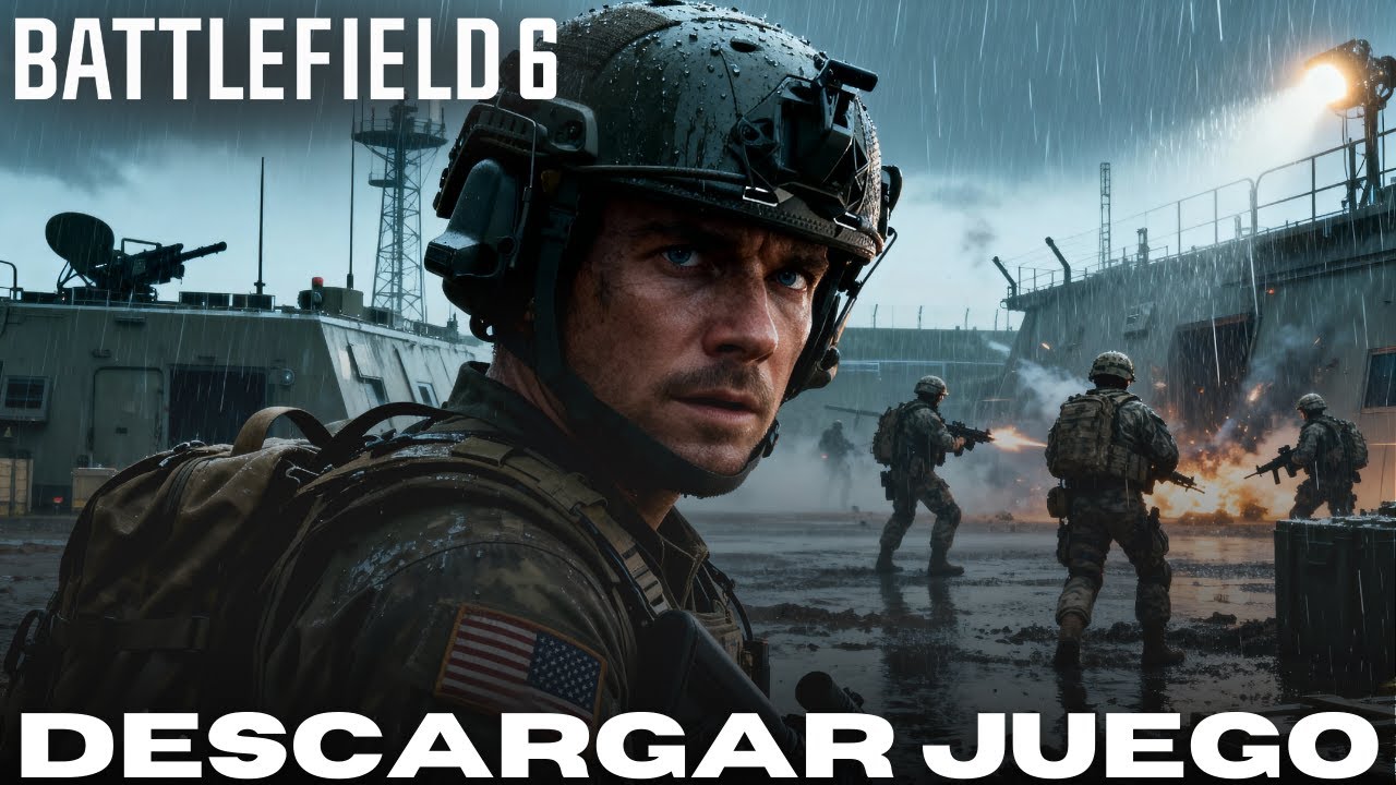 Cómo descargar juegos para PC | BATTLEFIELD 6 | Gameplay Battlefield 6