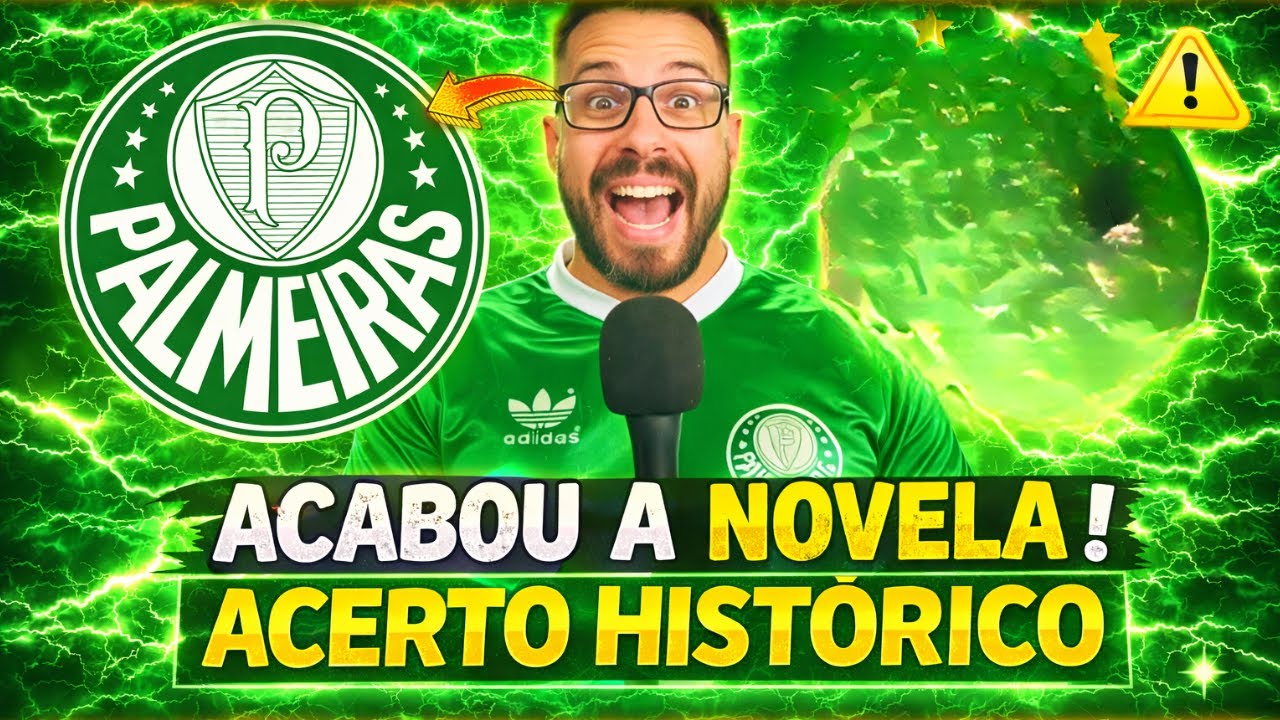😱REFORÇO DO ANO ! palmeiras ACERTA COM CRAQUE, os RIVAIS TREMEM ! ultimas noticias do PALMEIRAS hoje