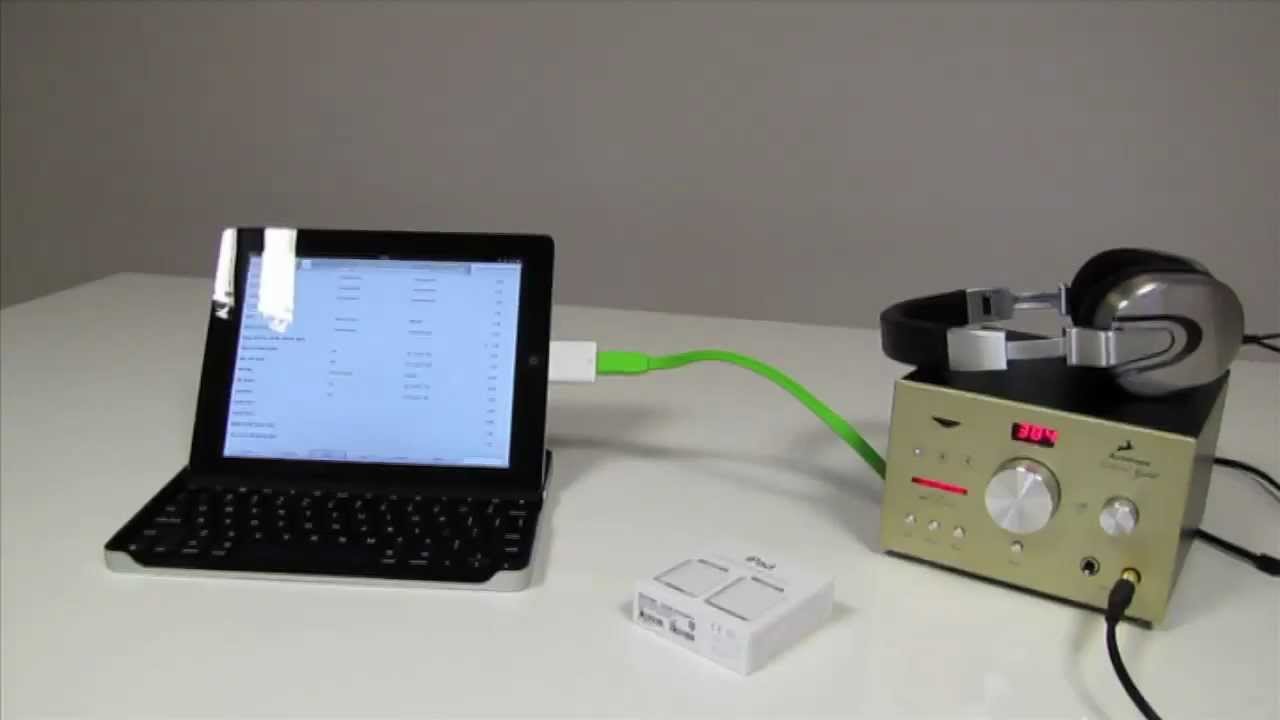 Playing 384kHz audio from the iPad through the Zodiac DAC