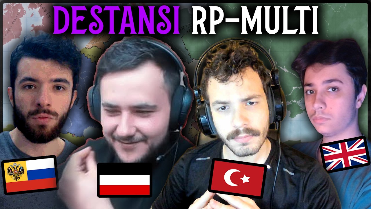 DESTANSI RP-MULTI w/@Maxmarine, @forbir, @kanf_ | AGE OF HISTORY 3 MULTIPLAYER - WW1 OSMANLI #1