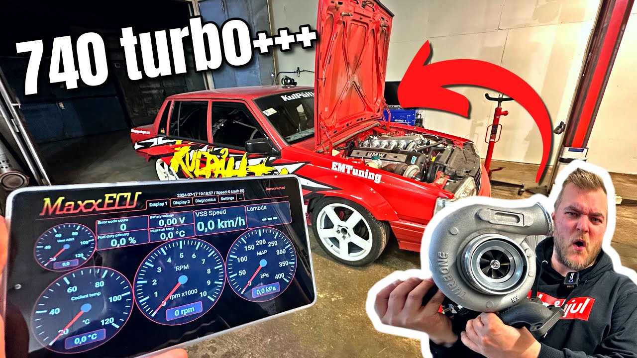 Kopplar In MaxxECU Race På Min Volvo 740 Veemer Turbo - [VLOGG #671]