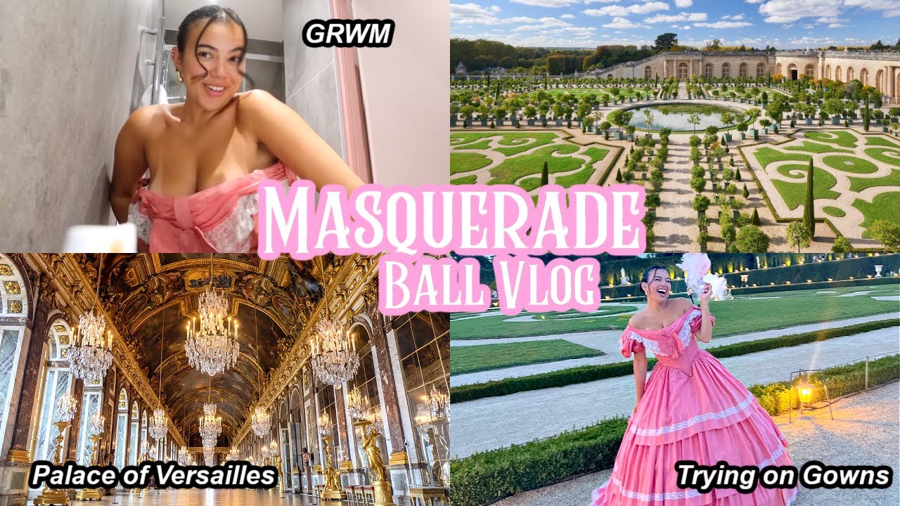 ADELAINE IN PARIS: Going to the palace of versailles annual masquerade ball