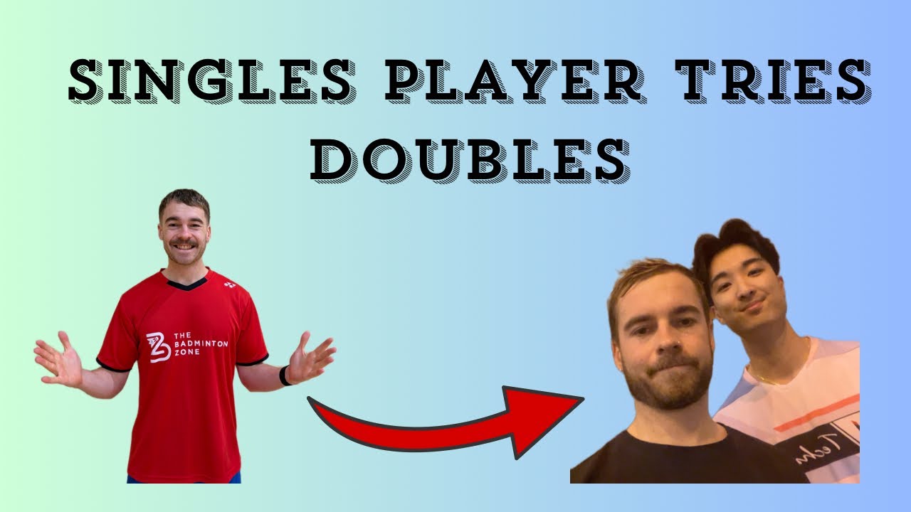 Singles Badminton Player tries DOUBLES! - Devon Restricted Vlog pt.2