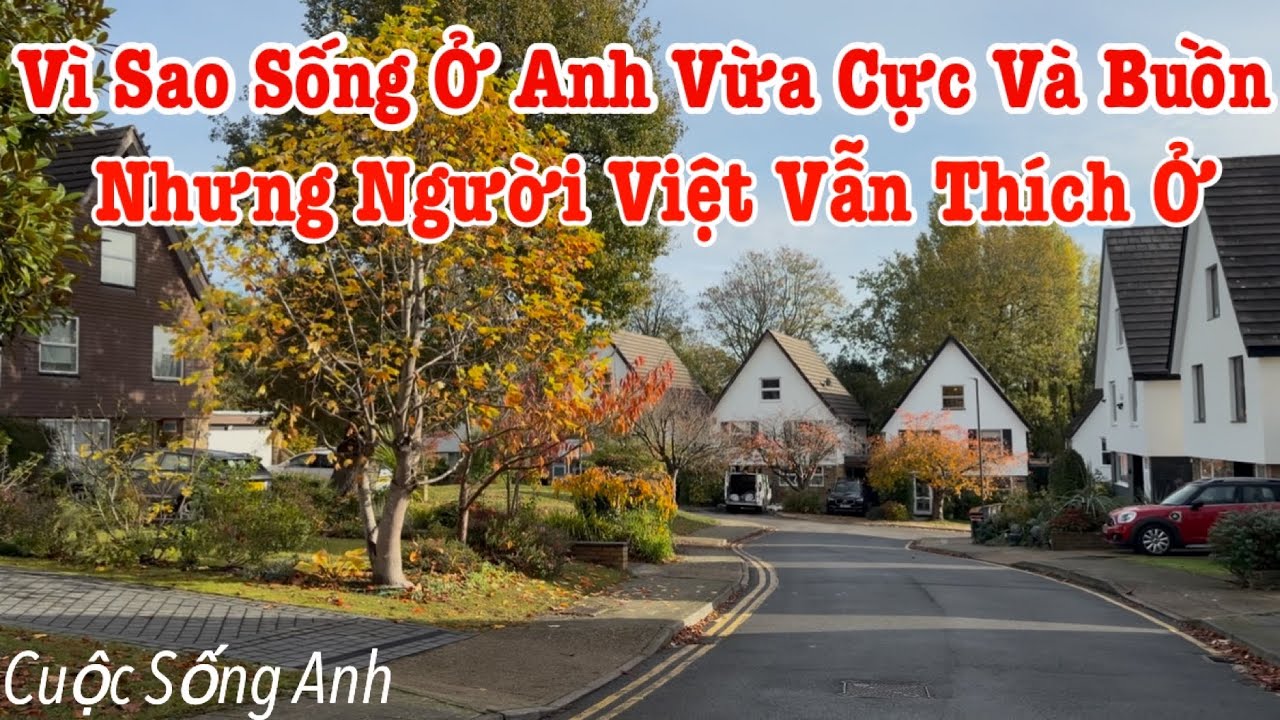Người Việt Ở Anh | Vì Sao Sống Ở Anh Cực Khổ Và Buồn,Nhưng Người Việt Vẫn Thích Ở ?