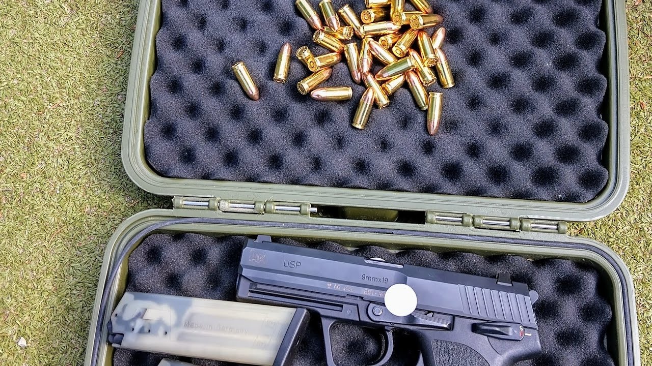 Пистолет HK USP  военных в Эстонии. точен, надежен, неприхотлив , топ10 .обзор огонь разборка.
