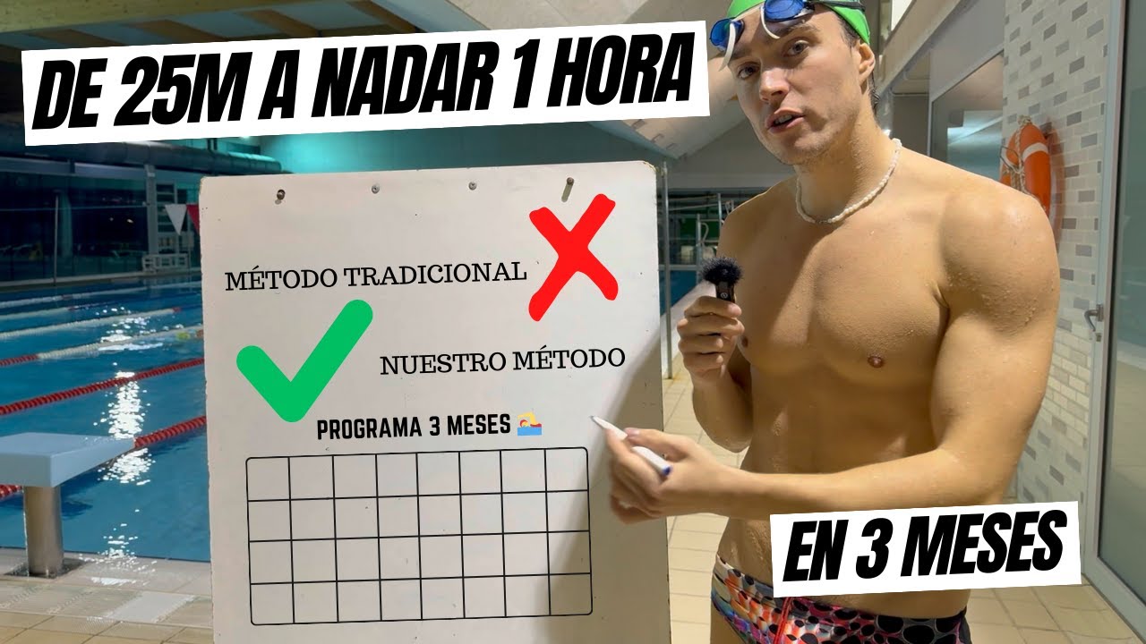 ▷ Nadar sin CANSARSE 🏊‍♀️: Nadar Indefinidamente | Programa de Entrenamiento Aquático | SOLO 3 MESES