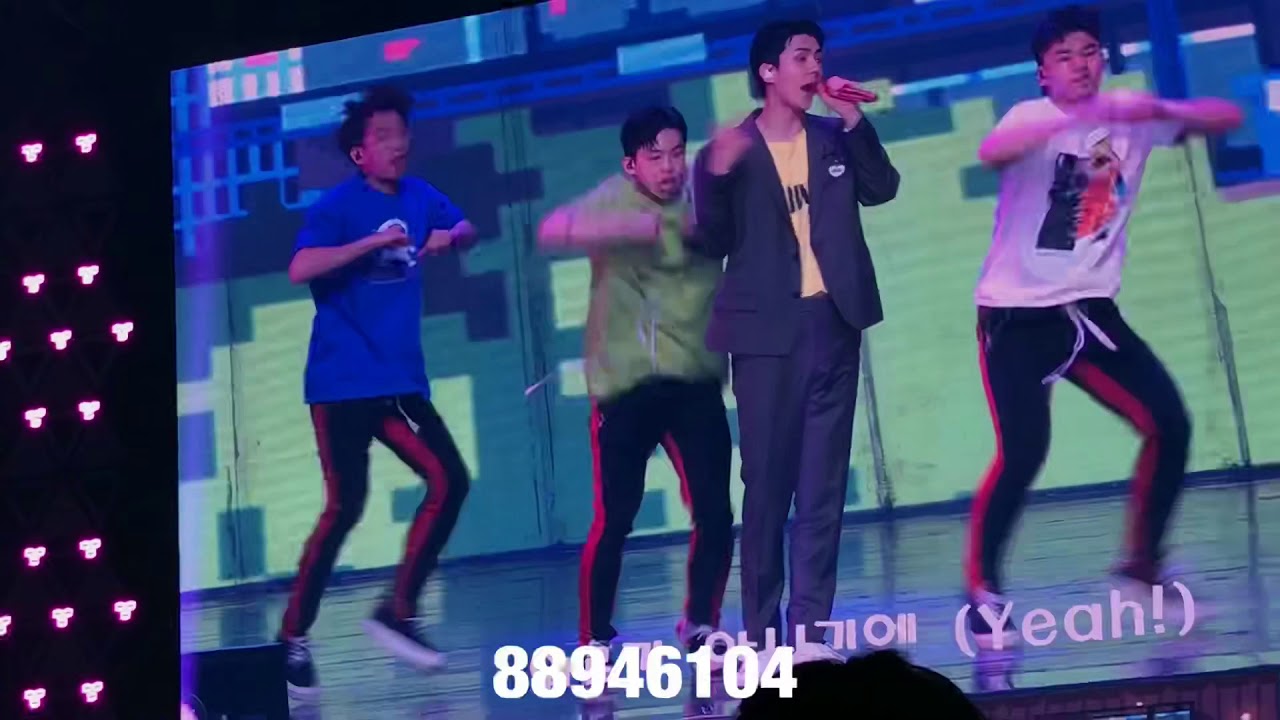 180714 The Elyxion dot in Seoul We young(Chan+hun)