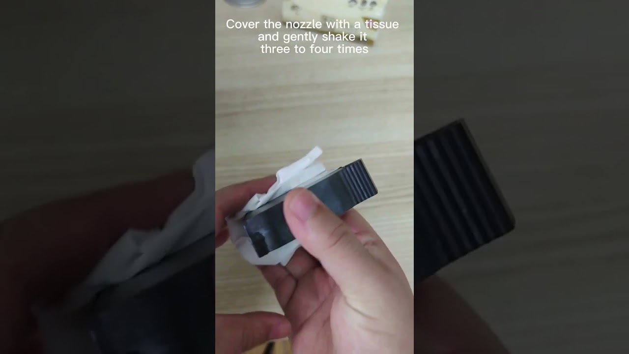 16  Clean blocked ink cartridges