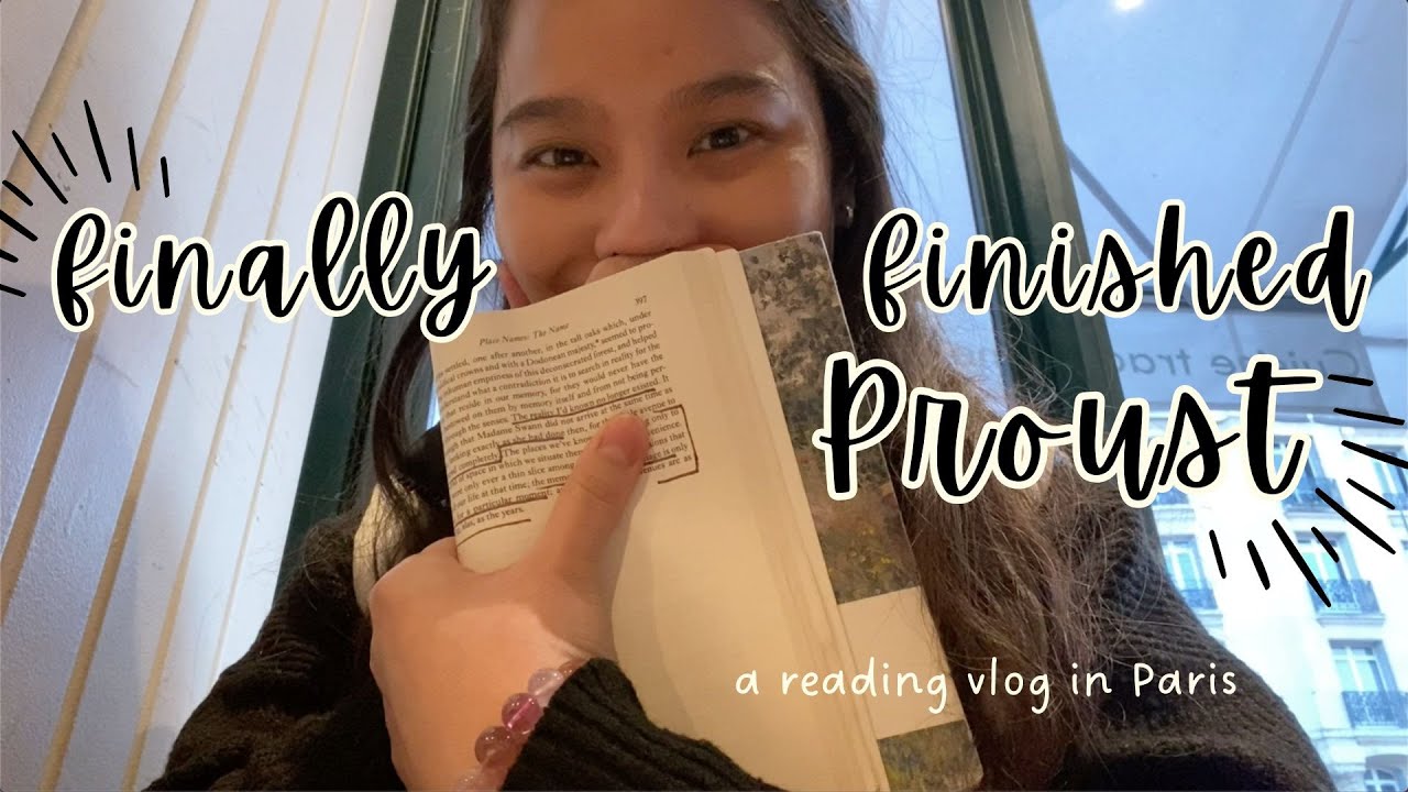 finishing Proust and critically reflecting | a Saturday reading vlog in Paris ✨