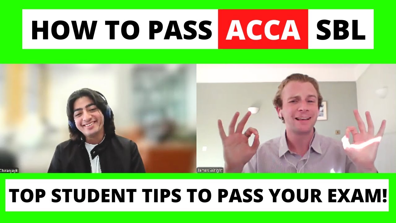 How to pass ACCA SBL with 62% - Top student tips to pass from CJ! | ACCA Strategic Business Leader |