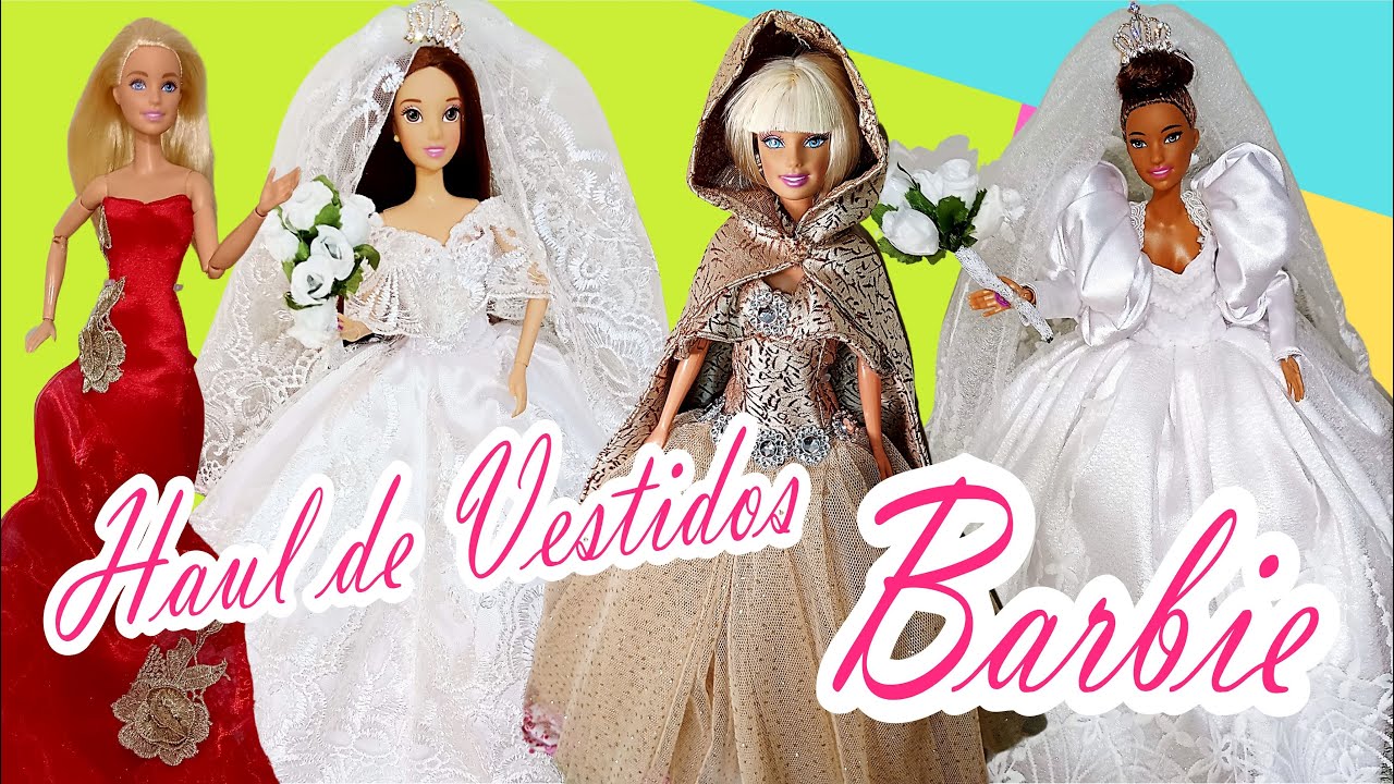 Haul de Ropa bonita para Barbie Vestidos de Fiesta