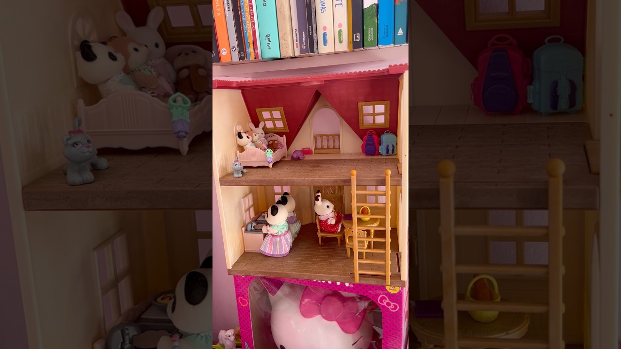 Limpe comigo! 🎀🧸 #limpeza #limpezasatisfatoria #sylvanianfamilies #sylvaniancollector