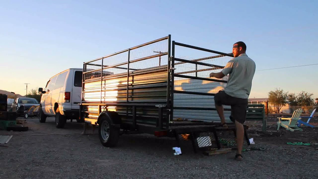 DIY Livestock Slide-in
