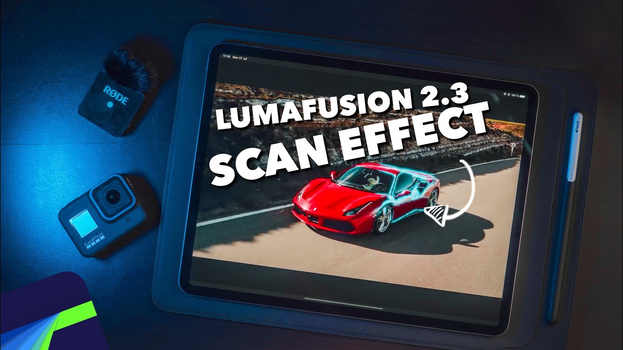 Учебное пособие по эффекту сканирования объектов Lumafusion