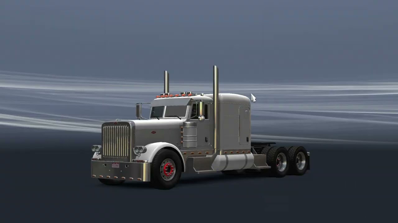 American Truck Simulator  ขับแบบนี้..พี่จ่าตรวจฉี่แน่   Peterbilt บ้าพลัง....