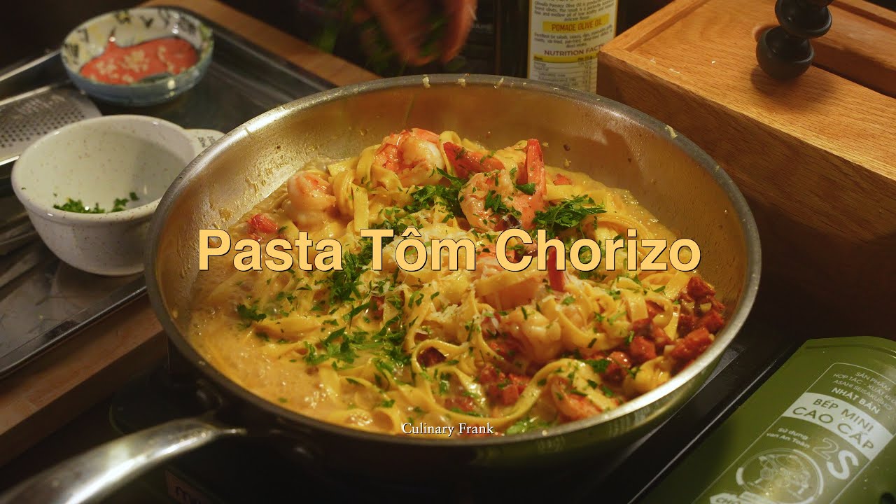 Pasta T&ocirc;m Chorizo | ASMR Cooking | Culinary Frank