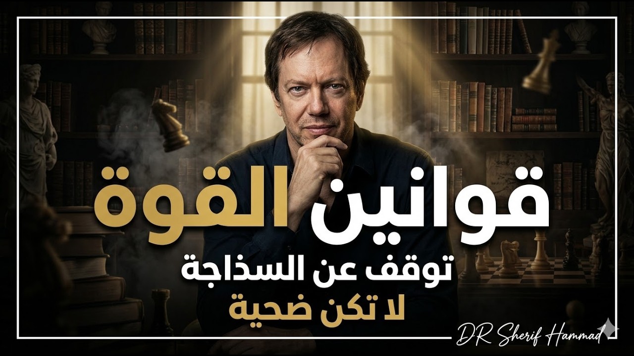 لا تكن ضحية وساذج بعد اليوم- 10 مبادئ للعبة القوة والسيطرة- دروس قاسية من كتب روبرت غرين بالتطبيق