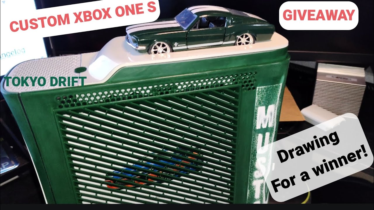 Drawing a winner for our Custom Xbox One S (definitely not a 360) GIVEAWAY!!! 