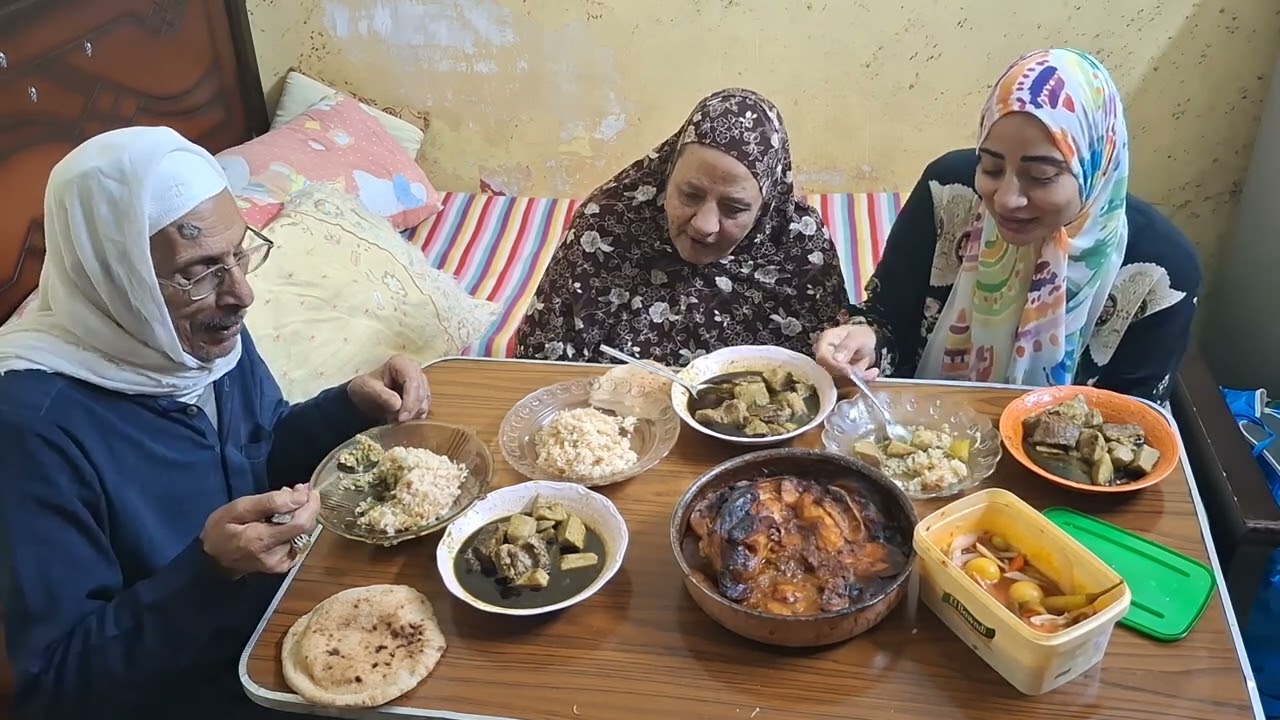 تعالوا شوفوا فطار سادس يوم رمضان ينعاد عليكم بالف خير جميعا