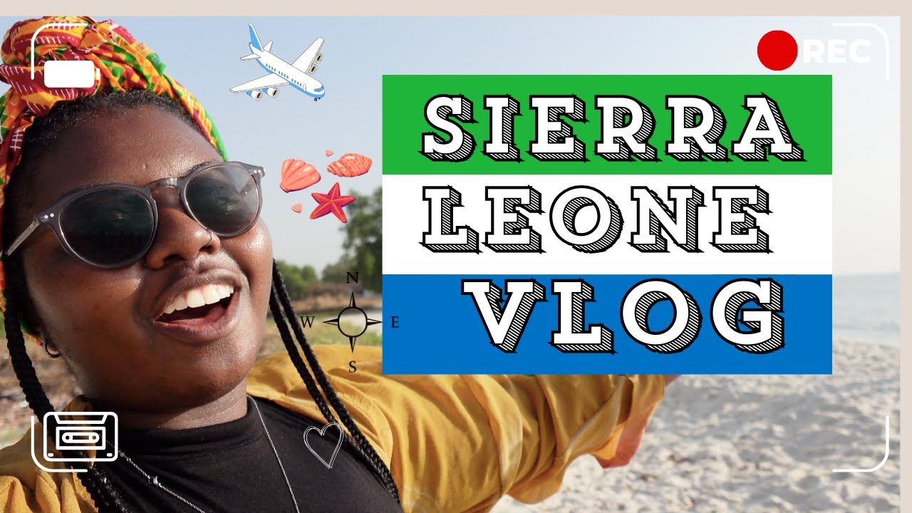 I went back to SIERRA LEONE vlog! Visiting family, making treats, and beach day | Fatimah Dankey