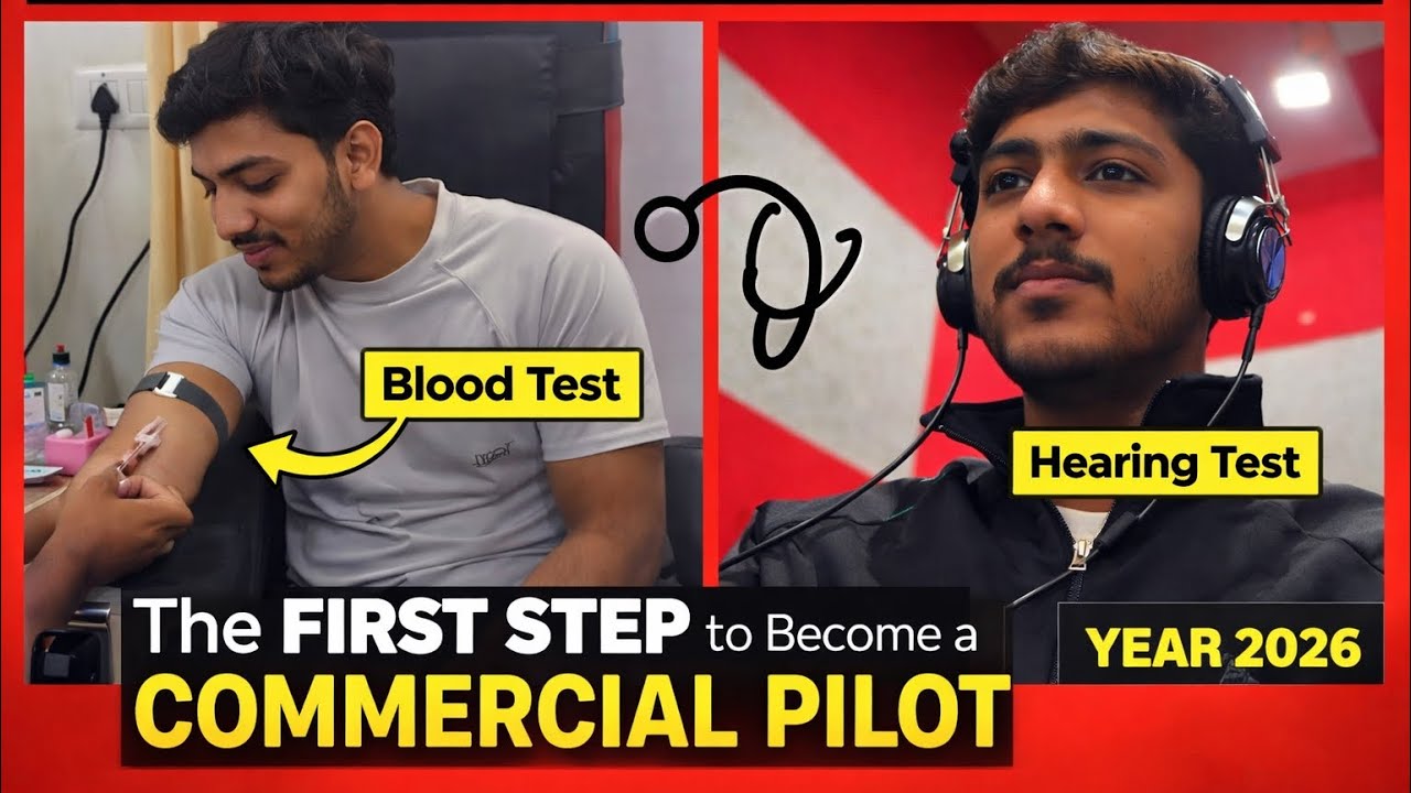 First Step to Become a Pilot in India ✈️ | DGCA Class 2 Medical Before Anything Else 2026 