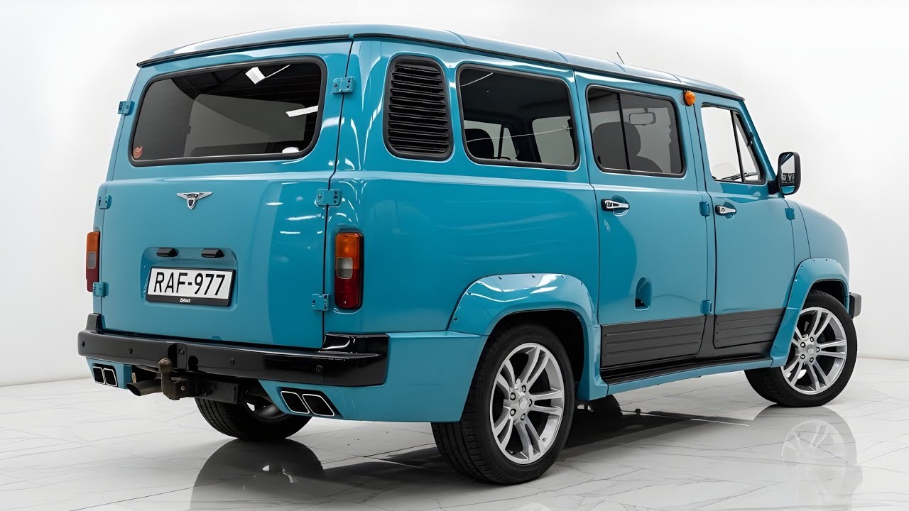 RAF-977 — Легендарный Советский Микроавтобус, Который Боялся Даже Mercedes! Вся Правда о RAF-977