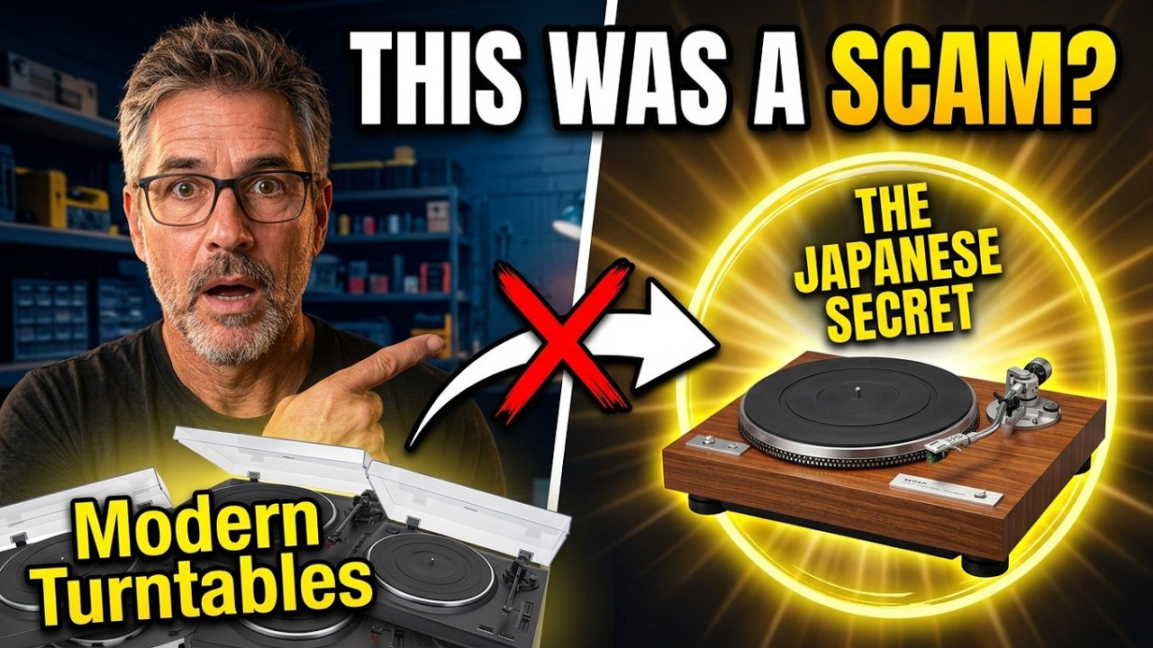 Modern Turntables Are a Scam Japan Knew For Years