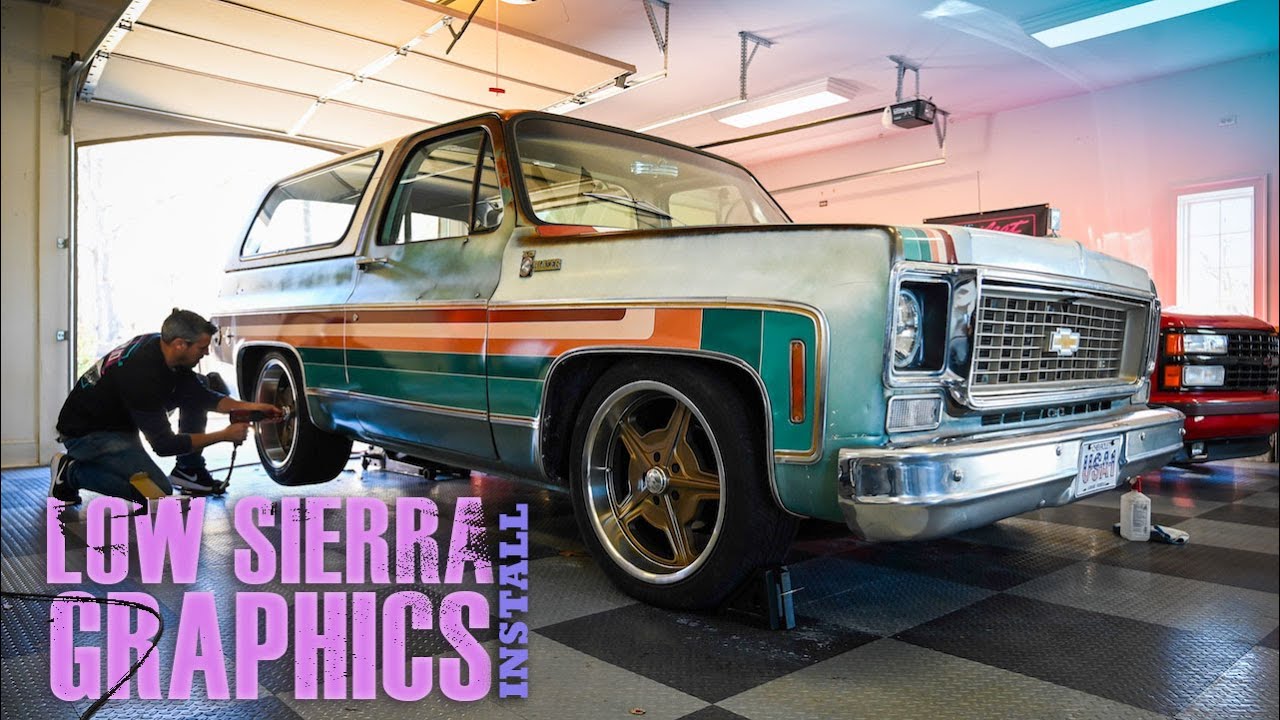 @c10squared's 2WD BLAZER GETS A LOW SIERRA STRIPE KIT!