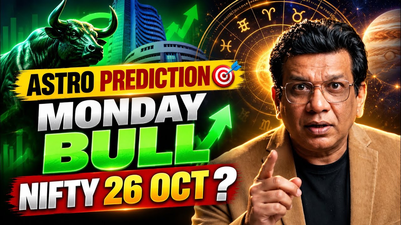 nifty prefiction for tomorrow & bank nifty analysis for monday 26/10/2026