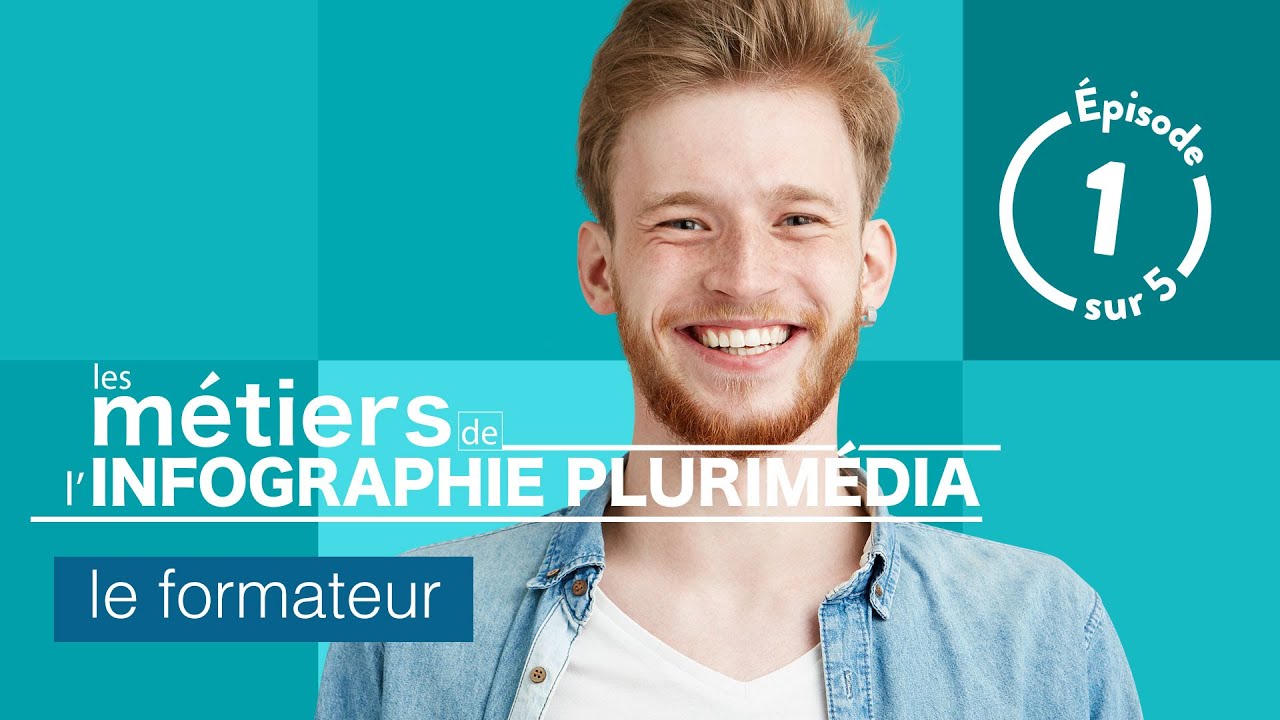 Patrick Machicot, formateur professionnel à Grafipolis, nous présente les métiers de l'infographie.