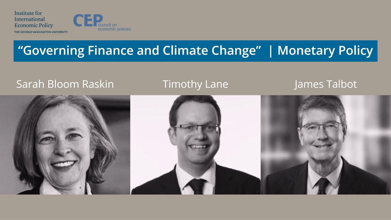 Governing Finance and Climate Change | Part 1: Introduction & Monetary Policy and Climate Change