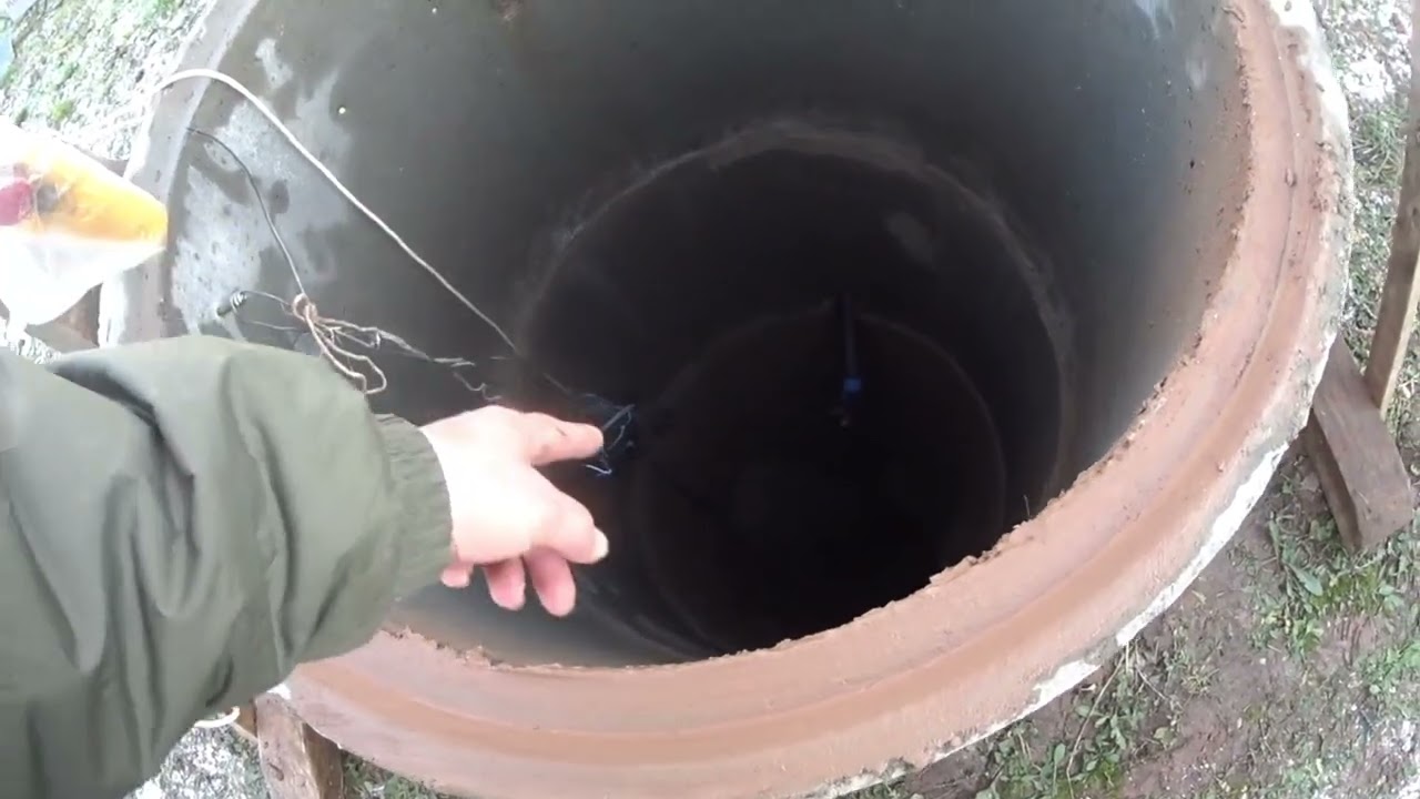 Углубление глубоко колодца 
